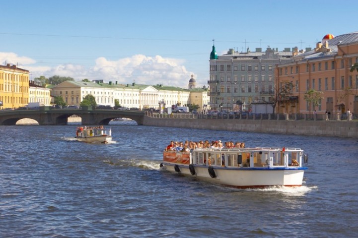 サンクトペテルブルク運河めぐり